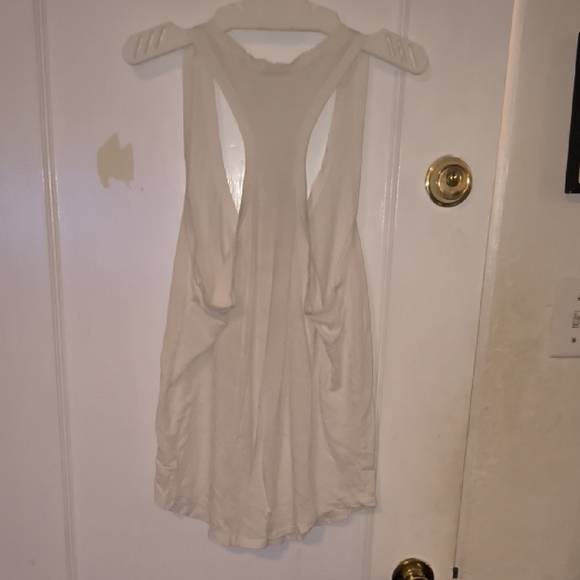 TNA | White Racerback Tank Top - Picture 3 of 3